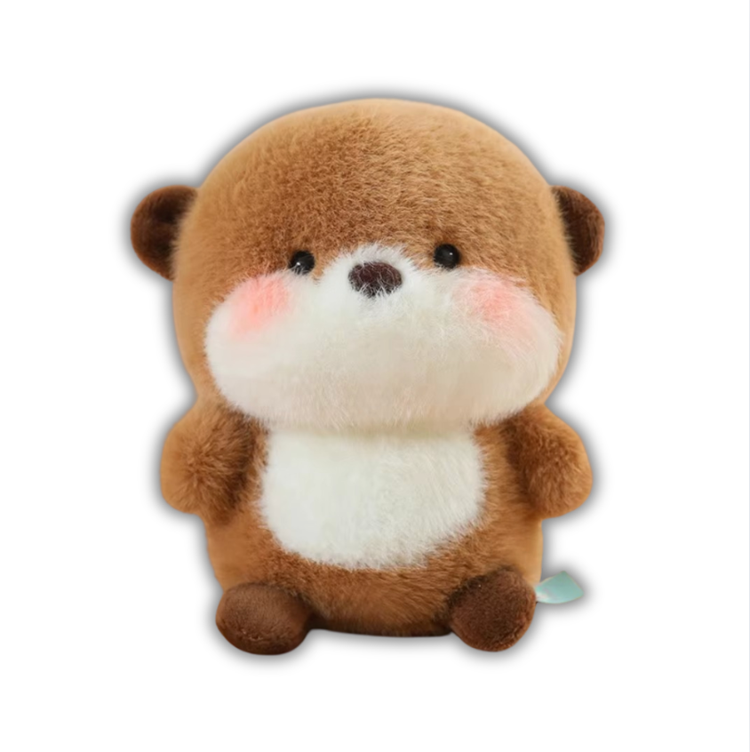Cute 16cm Otter Plush Companion Doll – Soft Animal Plush Toy for Sleeping, Snuggling & Gifting